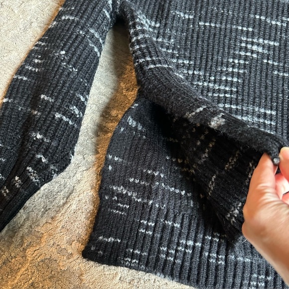 VARLEY Strick Marlena Oversized Pullover Sweater In Marbled‎ Black Size S - Picture 7 of 10